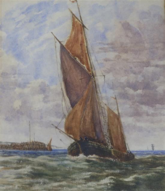 H. Neville Dutton Off Dover 13 x 11cm.